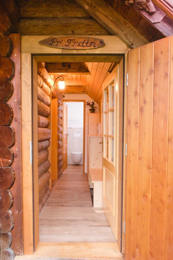 Вилла Wood House Irena-Pocitniska Hisa Бохинь Экстерьер фото